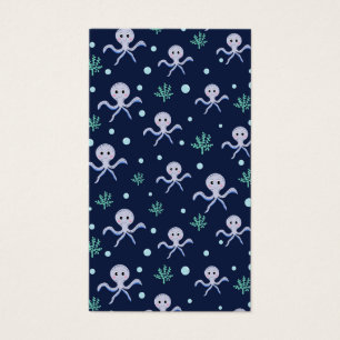Octopus under the sea kids pattern