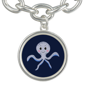 Octopus under the sea kids pattern bracelet