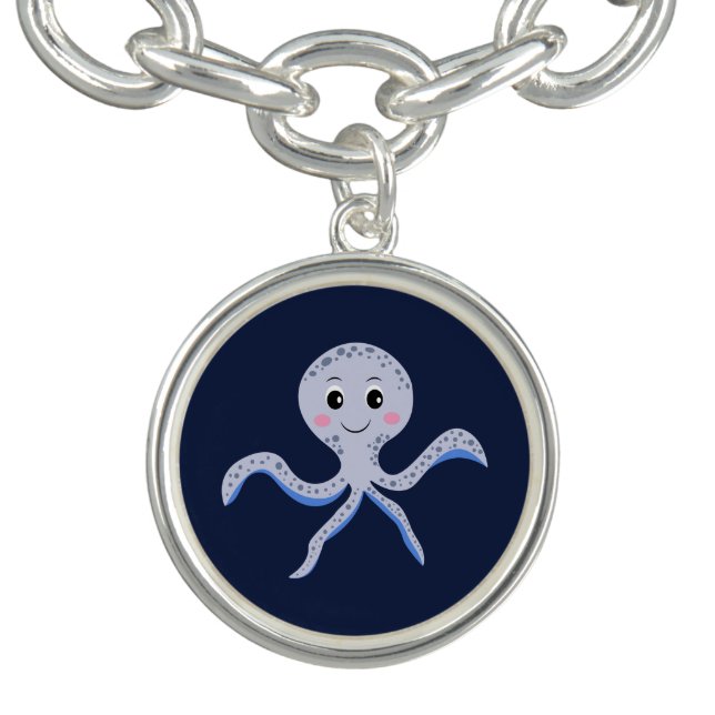 Octopus under the sea kids pattern bracelet (Design)