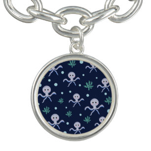 Octopus under the sea kids pattern bracelet