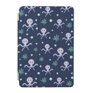Octopus under the sea kids pattern iPad mini cover