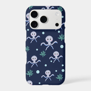 Octopus under the sea kids pattern iPhone 17 pro case