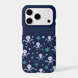 Octopus under the sea kids pattern iPhone 17 pro case