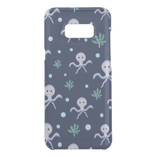 Octopus under the sea kids pattern uncommon samsung galaxy s8+ case