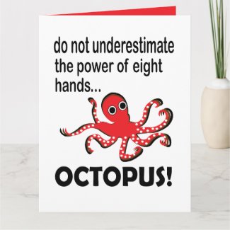 Octopus Under The Sea Ocean Animal Funny Octopus