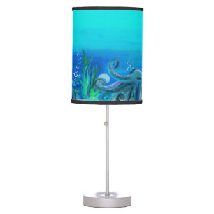 Octopus under the sea table lamp