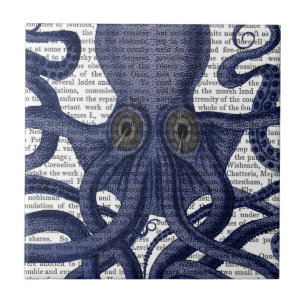 Octopus Up-Close Ceramic Tile