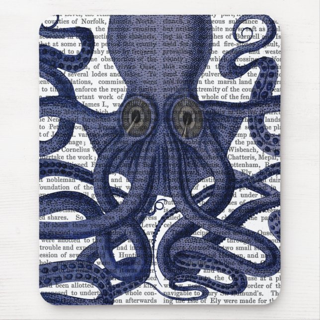 Octopus Up-Close Mouse Pad (Front)