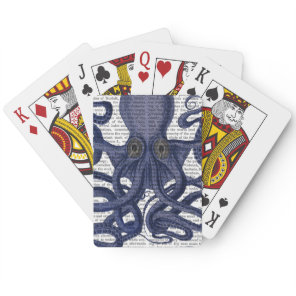 Octopus Up-Close Poker Cards