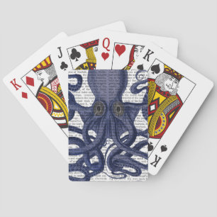 Octopus Up-Close Poker Cards