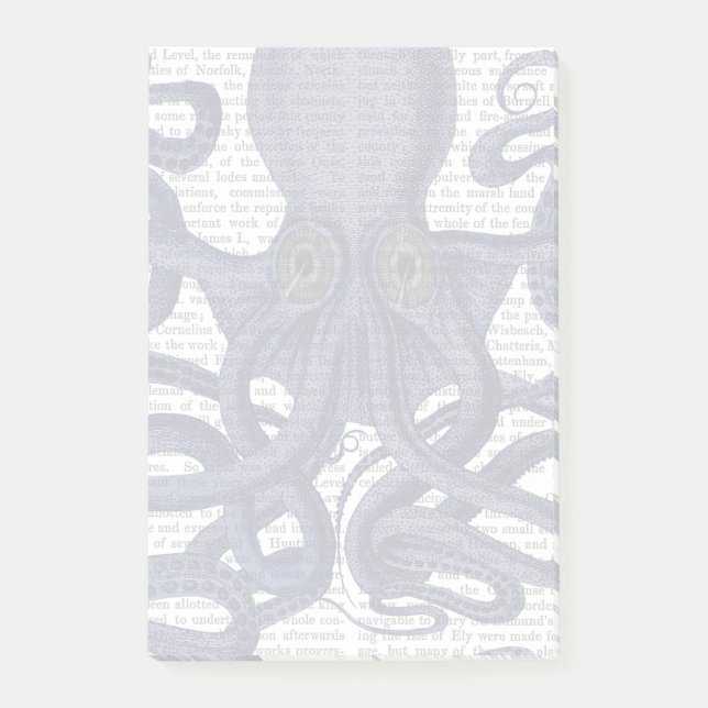 Octopus Up-Close Post-it Notes (Front)