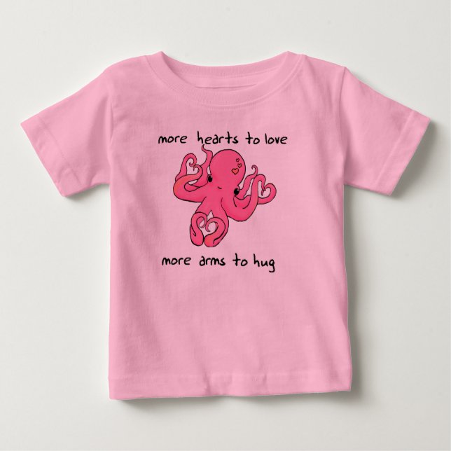Octopus Valentine's Day Shirt (Front)