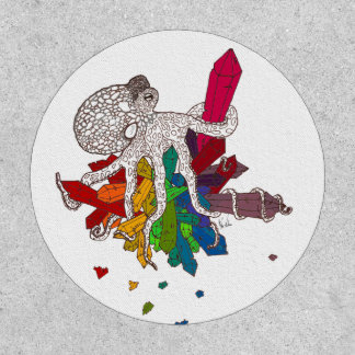 Octopus w/ Crystals patch