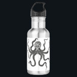 Octopus Water Bottle<br><div class="desc">Friends come and go like the waves of the ocean but the true ones stay like an octopus on your face.</div>