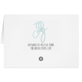 Octopus & Watermelon Cards (Back Horizontal)