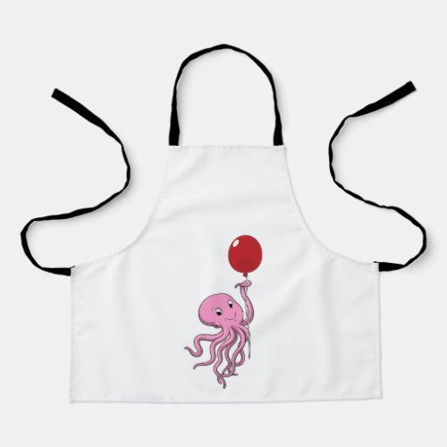 Octopus with Balloon Apron