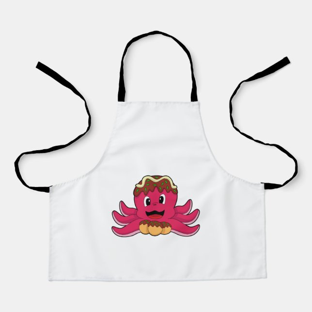 Octopus with Cake Apron (Front)