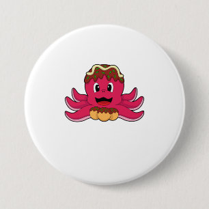 Octopus with Cake Button