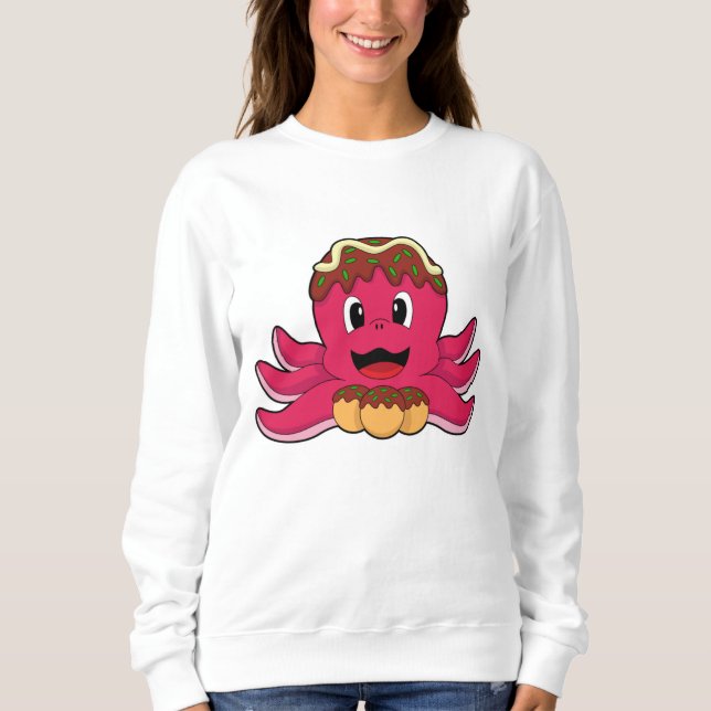 Octopus with Cake Sweatshirt (Front)