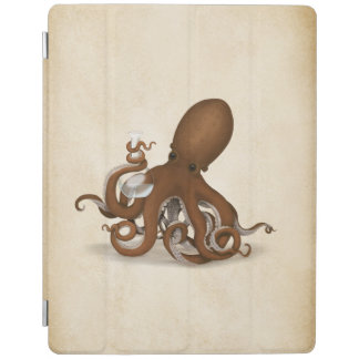 Octopus with Glass Flask Chemistry Science Kraken iPad Smart Cover