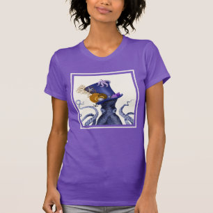 Octopus with Nautical Hat T-Shirt