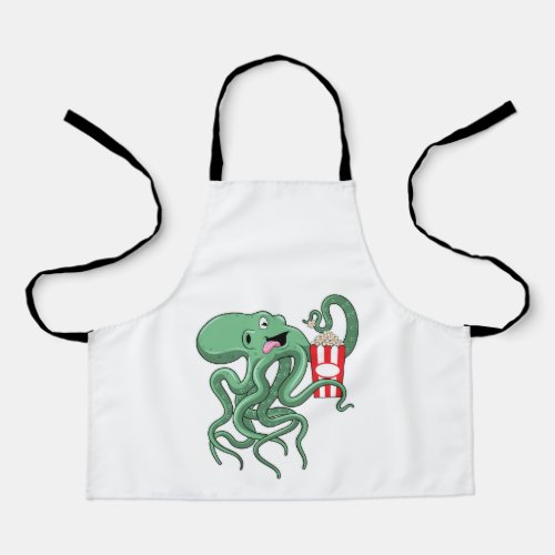 Octopus with Popcorn Apron