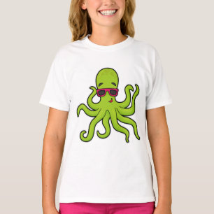 Octopus with Sunglasses T-Shirt