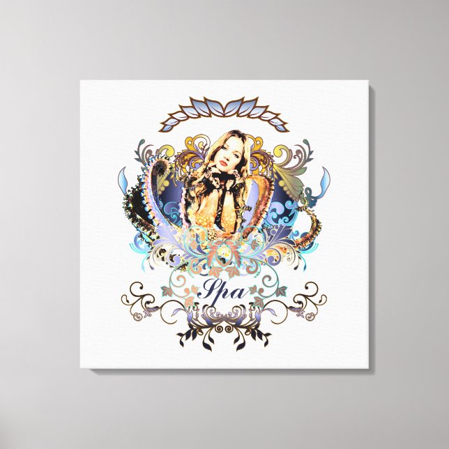 Octopus - Wrapped Canvas Print (Front)