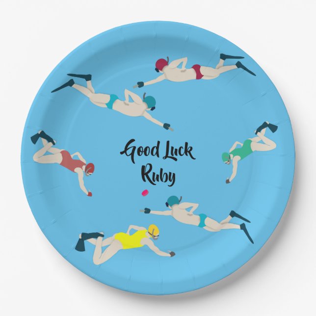 Octopush Paper Plates (Front)