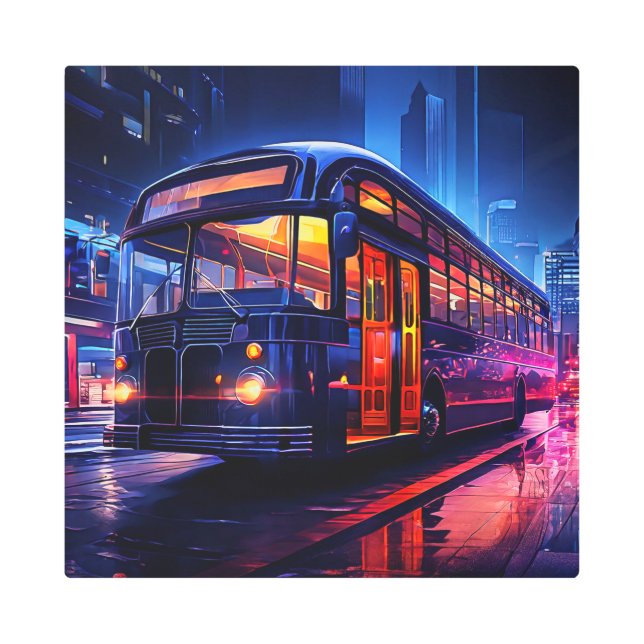 OCTURIA 16X16 Inch Square Metal Wall Art 0030127 (Front)