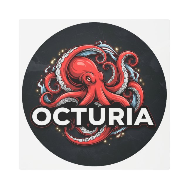 OCTURIA METAL PRINT (Front)