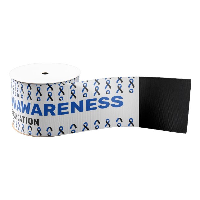 Ocular Melanoma Awareness Pattern Ribbon (Spool)