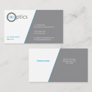 Oculist Optican Business Card
