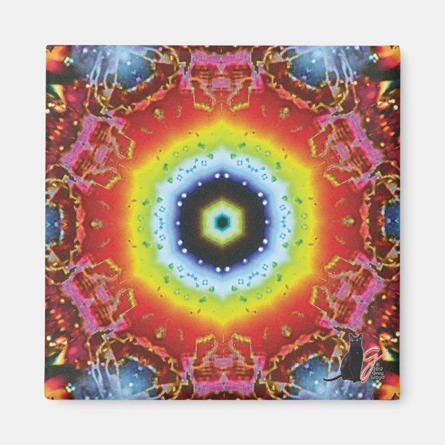 Oculus Kaleidoscope Magnet (Front)