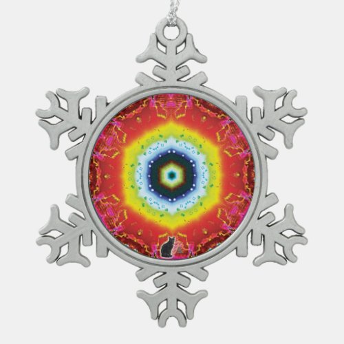Oculus Kaleidoscope Snowflake Ornament