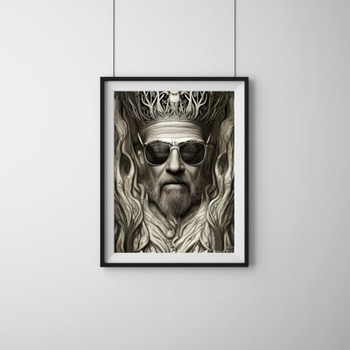 Od Rockers Never Die Surreal Fantasy Art Poster