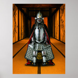 Oda Nobunaga Samurai Armor Custom Framed Print 30x