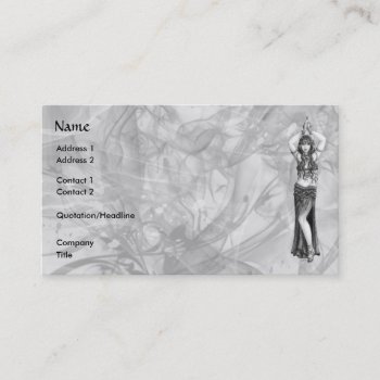 Odalisk Business Card by siffert at Zazzle