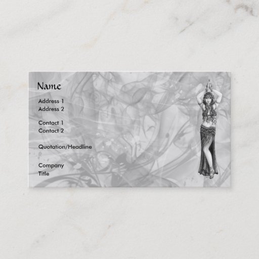 Customizable Odalisk Business Card Templates