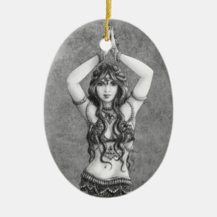 Odalisk Ceramic Ornament