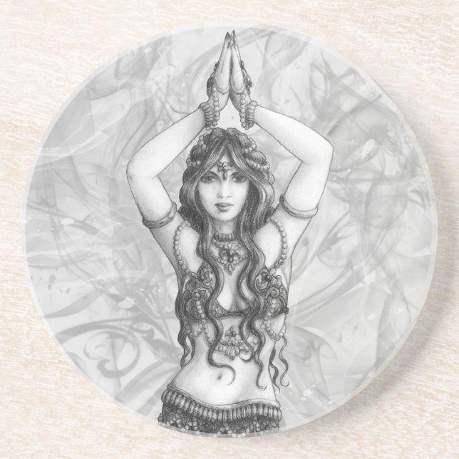 Odalisk Sandstone Coaster (Front)