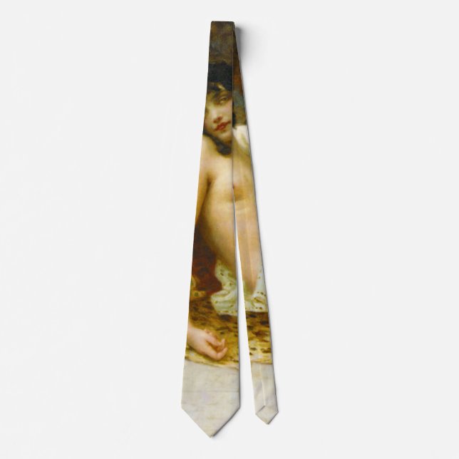 Odalisque Aux Colombes 1900 Neck Tie (Front)