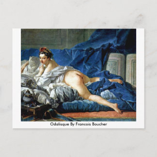 Odalisque By Francois Boucher Postcard