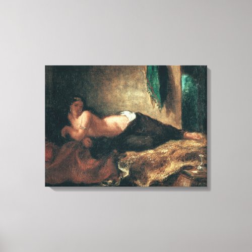 Odalisque Canvas Print