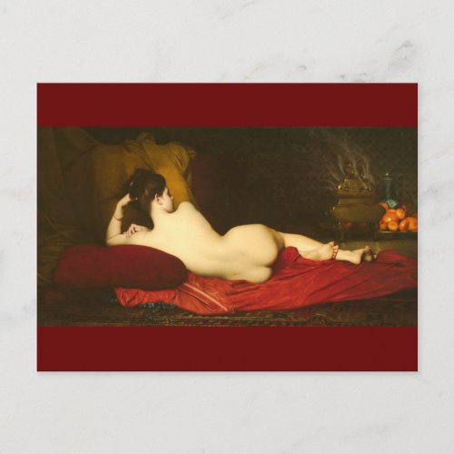 Odalisque _ Lefebvre Postcard