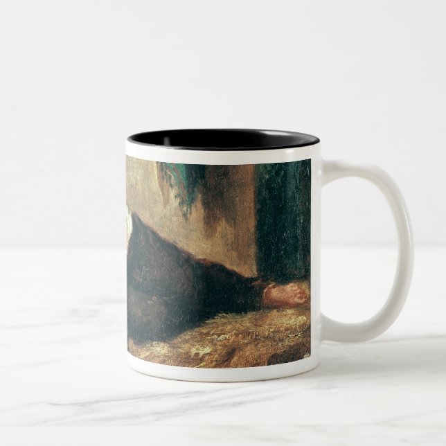 Odalisque Two-Tone Coffee Mug (Right)