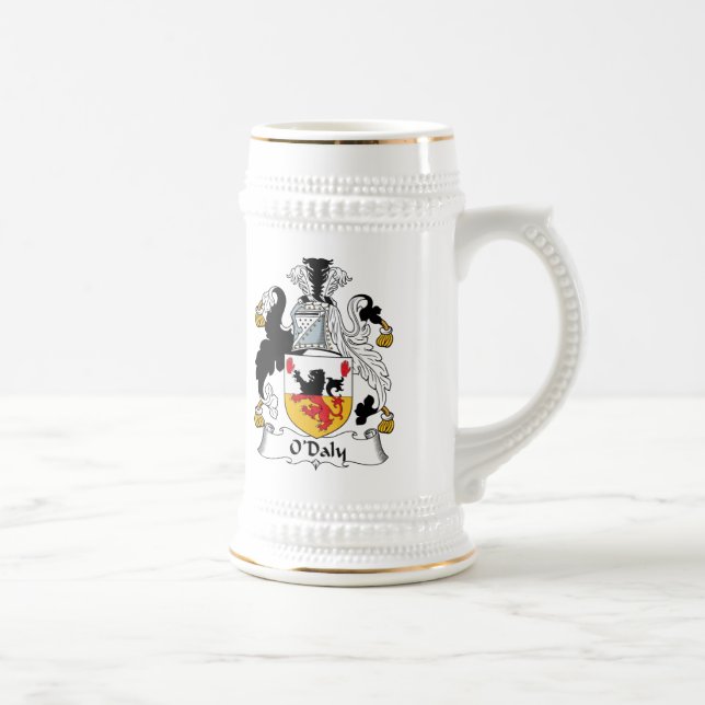 O'Daly Family Crest Beer Stein (Right)