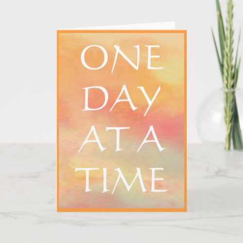 ODAT One Day at a Time Card