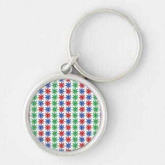 Odd Abstract Pattern Keychain
