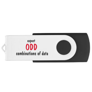 Odd combinations of data flashdrive flash drive